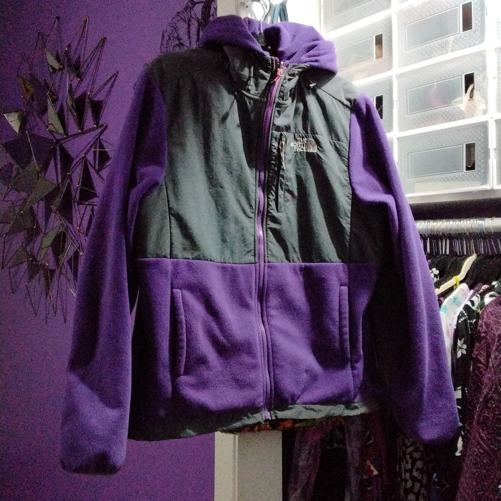 North Face purple  xxl